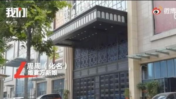 郑州医院一名医护7月20日曾前往云宴喜堂酒店参加婚礼。（图片来源：微博截图）