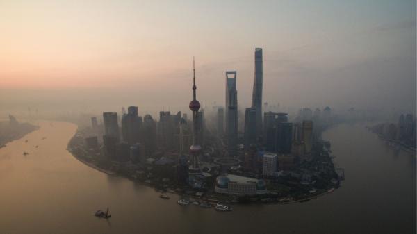 上海陆家嘴金融区全景（图片来源：JOHANNES EISELE/AFP via Getty Images）