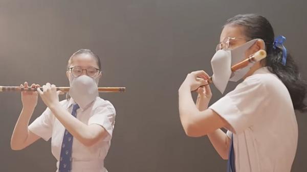9月底香港教育局曾推出一段《少年中国说》影片,引发民间吐槽。(图片来源:视频截图)