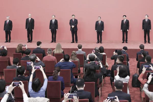 20大政治局常委（Kevin Frayer/Getty Images）