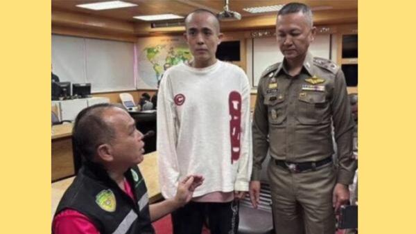 中国男演员王星被诱骗到泰国拍戏失联,数日后侥幸获救。(图片来源:视频截图)